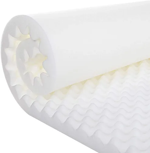 Miniatura 5 de Gilbin - Cubrecolchón de espuma, almohadilla de espuma de alta densidad para caja de huevos, protector de colchón y cubrecolchón para soporte