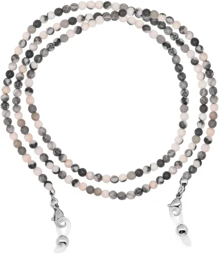 LuReen Stylish Eyeglass Chain Sunglass Chain for Women, Natural Stone Beaded Glass Strap Glass Lanyard Around Neck Daily Wear