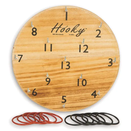 S&S Worldwide Juego Hooky, 12" de diámetro