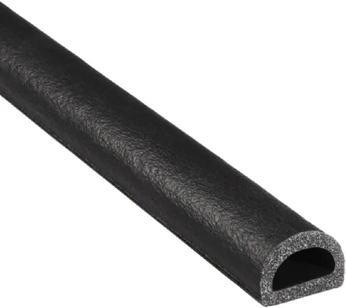 Miniatura 23 de Trim-Lok Sello de goma en forma de D – 1 pulgada de altura, 1 pulgada de ancho, 125 pies de longitud – Sello de espuma EPDM con cinta adhesiva BT