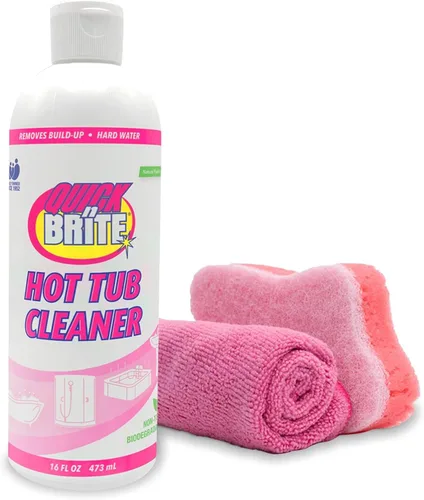 Miniatura 10 de Quick 'n Brite - Limpiador de bañera de hidromasaje resistente, gel de limpieza no abrasivo, 16 onzas (el embalaje puede variar)