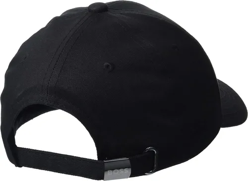 Miniatura 2 de BOSS Sombrero de sarga de algodón con logotipo curvado para hombre