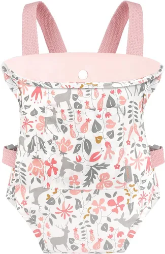 GAGAKU Portabebés, accesorios para muñecas de hasta 18 pulgadas, portabebés Reborn para niñas pequeñas, color rosa (reno)