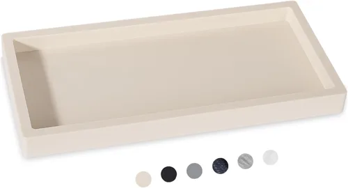 Miniatura 22 de Bandeja de baño, pequeña bandeja de tocador de silicona, jabonera, soporte para esponja, organizador de fregadero de cocina, accesorios de baño
