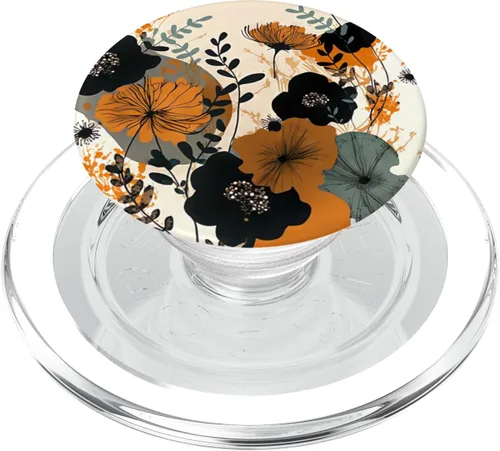 Miniatura 8 de Greenery Botanical Boho Wildflowers Line Art Floral PopSockets intercambiables PopGrip