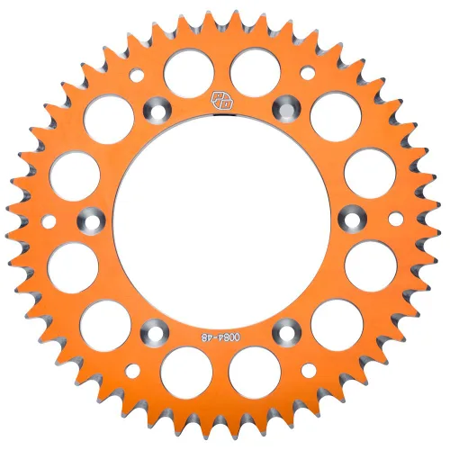 Miniatura 3 de Primary Drive Piñón trasero de aluminio (48 dientes rojo compatible con Honda CRF450R)