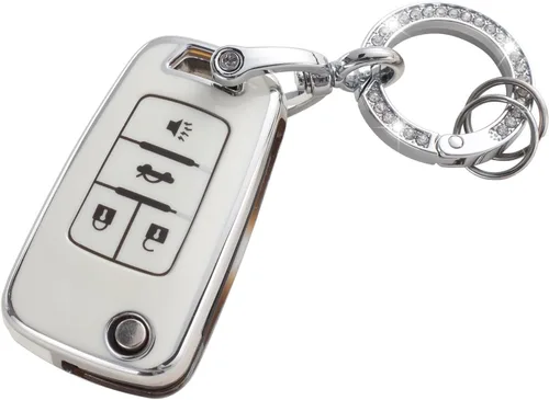 Miniatura 40 de YO&YOYE Funda para Llavero de TPU con Anillo para Llaves