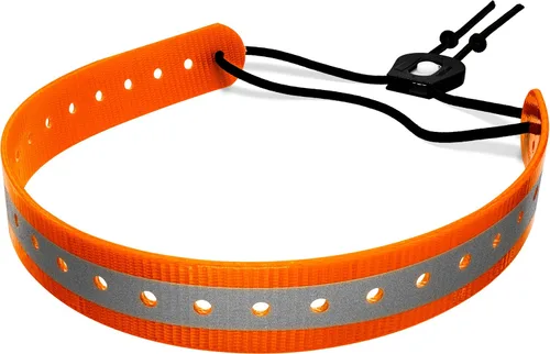 Correa de repuesto para collar de perro reflectante de biotano de 1 pulgada, color naranja, compatible con collar E y collares de entrenamiento
