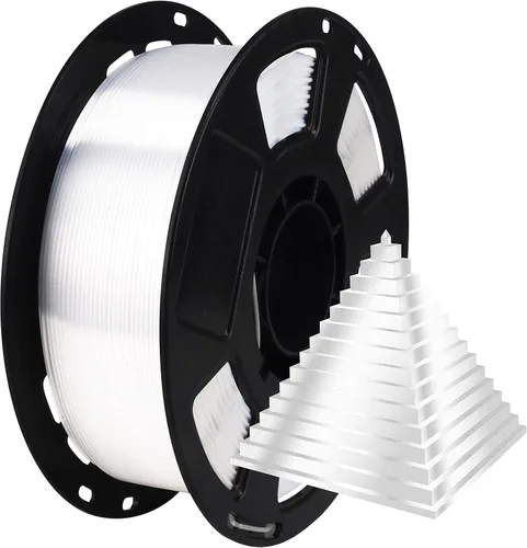 Miniatura 49 de Bblife - Filamento PLA multicolor de arcoíris, brillante, cambia rápidamente de color y tiene un efecto sedoso, material para impresión 3D, 2.2
