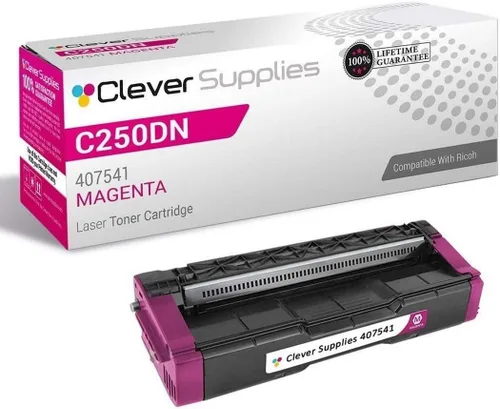 Miniatura 201 de CS - Cartucho de tóner compatible para Ricoh C220 406046 Color negro láser Aficio SP C220 Aficio SP C220A Aficio SP C220DN Aficio SP C220N Aficio SP