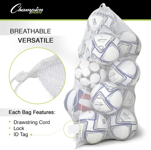 Miniatura 3 de Champion Sports Mesh Sports Equipment Bag