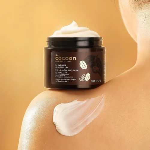 Miniatura 9 de Cocoon Dak Lak Coffee - Juego de cuidado corporal y facial, exfoliante de café vegano y mantequilla corporal para una piel más suave y suave, juego