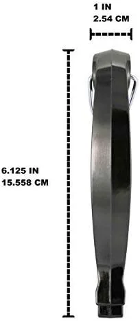 Miniatura 4 de Univen Mango largo para utensilios de cocina compatible con cacerolas, ollas y sartenes Farberware P08-033 de 6.25 pulgadas