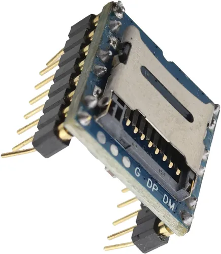 Miniatura 2 de DEVMO Reproductor de audio U-Disk TF Tarjeta Micro SD Módulo de voz MP3 Sonido WTV020-SD Compatible con Ar-duino PIC 2560 UNO R3