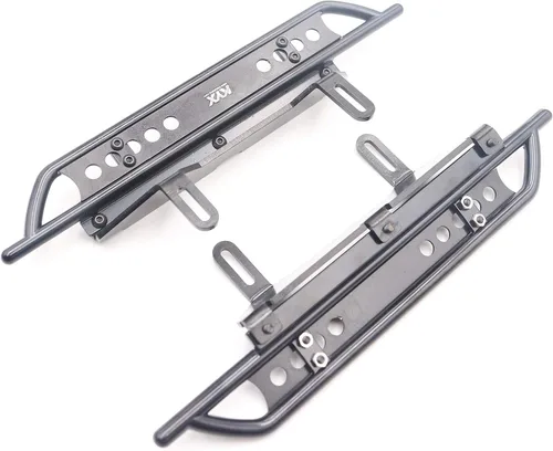 Miniatura 7 de KYX Estribos laterales de carreras placa de pie para 1/10 RC Crawler Redcat Gen8 Scout II (aluminio)