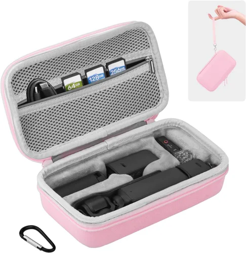 Miniatura 7 de BRDRC Osmo Pocket 3 - Funda de transporte portátil, bolsa de almacenamiento rígida protectora para DJI Osmo Pocket 3 Creator Combo Accesorios