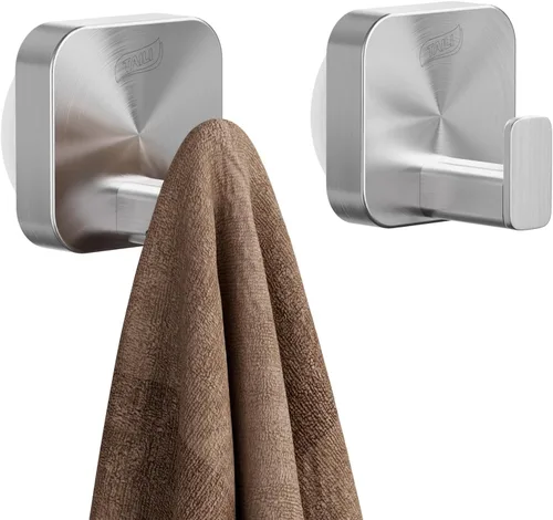 Miniatura 12 de TAILI Soporte para maquinilla de afeitar con ventosa para ducha, paquete de 2, toalla, lufa, soporte para afeitadora para pared de baño, potentes