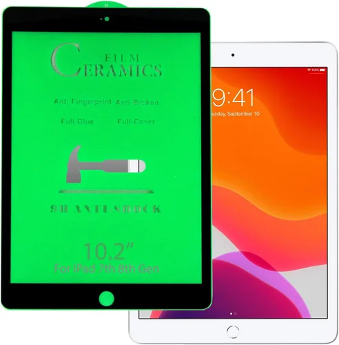 Miniatura 2 de KIQ Protector de pantalla de cerámica para iPad de 8ª generación compatible (10.2 pulgadas iPad 8/7 generación 2020 2019)