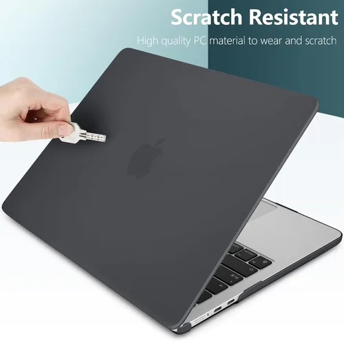 Miniatura 4 de TWOLSKOO Compatible con funda M4 para MacBook Air de 15 pulgadas 2025-2023 versión M4 A3241 M3 A3114 M2 A2941, carcasa rígida de plástico, protector