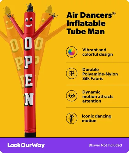 Miniatura 2 de LookOurWay Gran venta Air Dancers - Accesorio inflable para hombre de tubo, 20 pies (sin soplador)