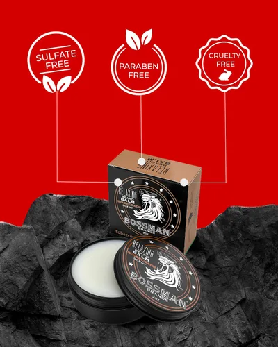 Miniatura 5 de Bálsamo relajante para barba Bossman para hombres (aroma Stagecoach) – Controla, relaja, engruesa y suaviza para el cuidado óptimo de la barba