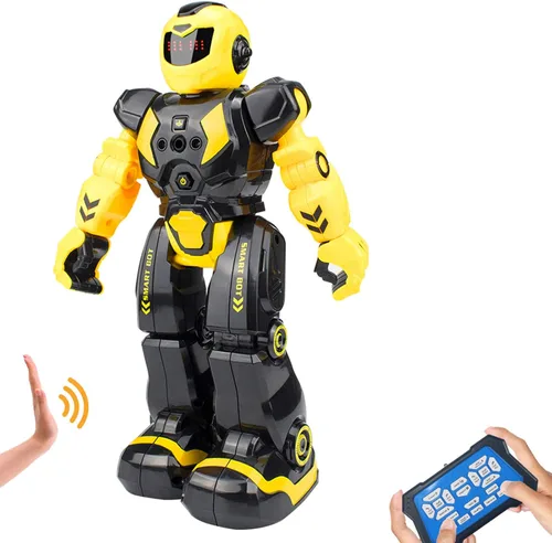 Miniatura 7 de Robot de control remoto para niños, sensor de gestos intelectuales, robots programables con controlador infrarrojo, juguetes de educación temprana