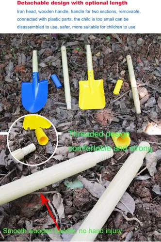 Miniatura 2 de Mini Herramientas de Jardín - Herramientas de Mano para Jardinería y Cuidado del Césped para Niños/Juego de Herramientas Pequeño para Patio, Césped