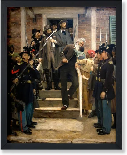 Miniatura 12 de Poster Master Póster Vintage de Vacaciones - Impresión Retro de Navidad - Regalo para Artista, Amigo - Papá Noel en Trineo de Renos, Invierno, Nieve