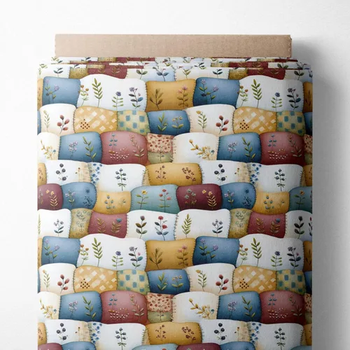 Miniatura 48 de Paquete de tela de algodón de color sólido, 50 cuadrados precortados (8 x 8 x 8 pulgadas), 100% algodón, 120 GSM, fabricado en Türkiye
