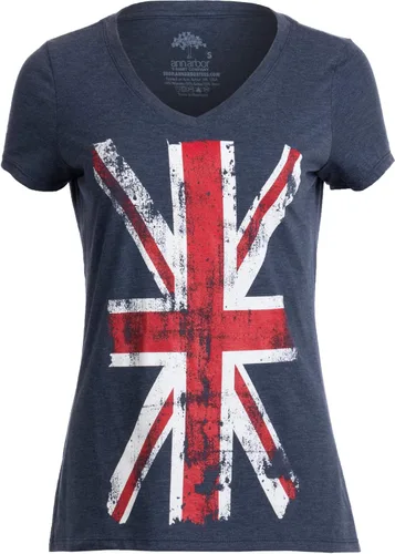 Miniatura 4 de Bandera de la Unión Jack Reino Unido Reino Unido Gran Bretaña mujeres británicas camiseta camiseta camiseta
