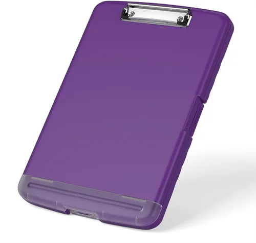Miniatura 21 de Rimilak Portapapeles de plástico con almacenamiento, portafolio de enfermería de alta capacidad 8.5 x 11 con soporte para bolígrafo, tamaño 14.2 x