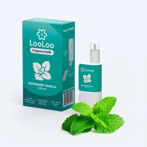 Miniatura 10 de Loo Loo - Recambios de ambientador de inodoro sin tacto, aceites esenciales naturales, eliminador de olores de inodoro, desodorante de baño