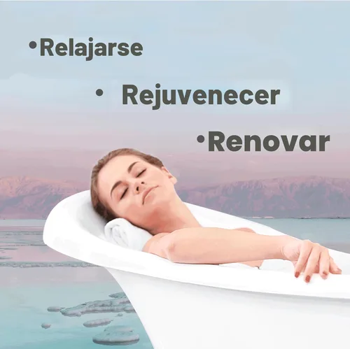 Miniatura 7 de One With Nature Sal del Mar Muerto 100% Pura para Baño, 5 libras Sin Fragancia. La Sal del Mar Muerto es Rica en Minerales Esenciales, Como