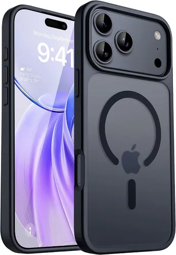 Miniatura 8 de CACOE Funda magnética para iPhone 12 y iPhone 12 Pro de 6.1 pulgadas - Compatible con MagSafe y soporte magnético para teléfono en el automóvil,