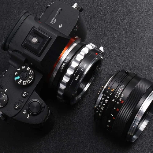Miniatura 6 de Adaptador de Montura de Lente K&F Concept Compatible con Lentes Nikon G AF-S F AIS AI Nikkor F Mount G-Type D/SLR a Sony Alpha E-Mount NEX Cámara