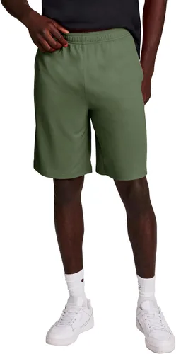 Miniatura 8 de Champion Men's Sport Shorts, Standard Fit, 10 Inch Inseam, Lightweight Fabric, Moisture-Wicking Negro