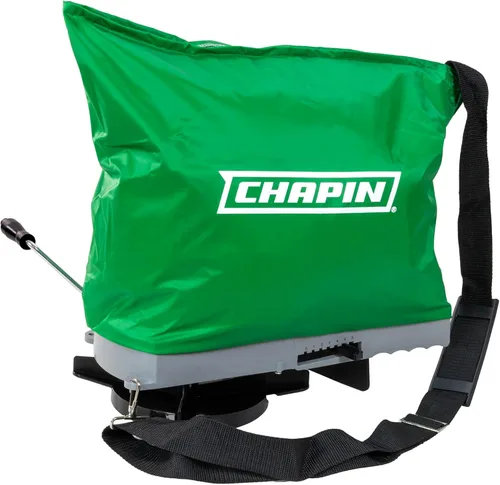 Chapin 25 libras. Sembradora de Mano Profesional, Impermeable, de Bolsa, TurfPro,