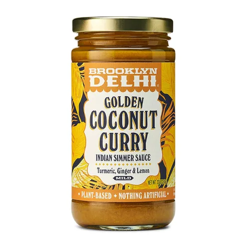 Miniatura 11 de Brooklyn Delhi Masala de mantequilla de anacardo - Salsa india a fuego lento con tomates crema de anacardo, pimentón dulce, 12 onzas, lo