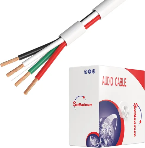 Miniatura 9 de Cables Direct Online Cable de altavoz 16/2 de 50 pies con clasificación CL2 para interiores de bajo voltaje de aluminio recubierto de cobre (CCA)