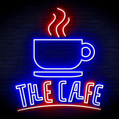 Miniatura 8 de ADVPRO Coffee – The Cafe Extra-Large Ultra-Bright LED Neon Sign - Blue & Red - st16s54-fn-j0026-br