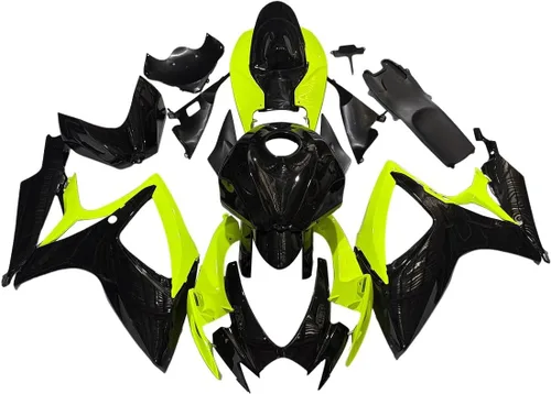 Miniatura 27 de Kit de carenado de plástico de inyección ABS para 2006 2007 GSXR 600 GSXR 750 Carenados 06 07 Suzuki GSX-R600 GSX-R750 K6 Marco de carrocería