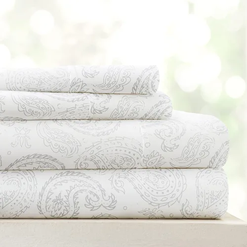 Miniatura 34 de Linen Market Sábanas para cama de tamaño King (azul claro) – Duerme mejor que nunca con estas sábanas King suaves y refrescantes – Bolsillo profundo