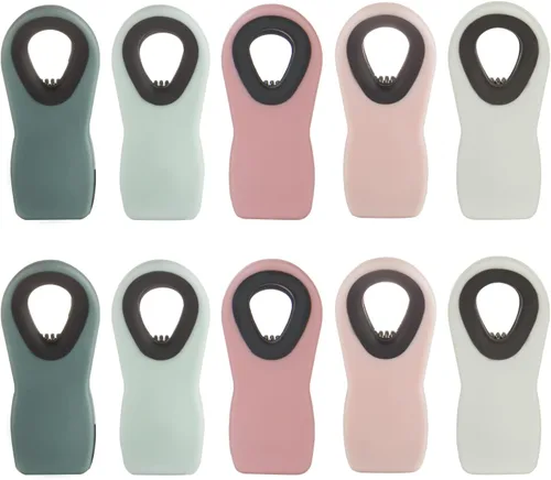 Miniatura 17 de Clips para pan, clips para bolsa, clips magnéticos, clips para chips, clips para bolsa, clips de alimentos para paquetes de alimentos, clip