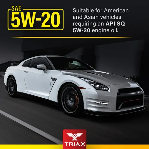 Miniatura 5 de TRIAX Synergy SRT 5W-20 Aceite de motor PAO-éster completamente sintético, drenaje de 12.4 mi, modificación por fricción moly/boro, licencia API SP