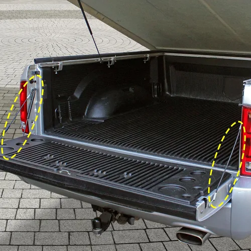 Miniatura 3 de X AUTOHAUX 1 Unidades Soporte de elevación de choque para portón trasero para Isuzu D-max 2012-2019