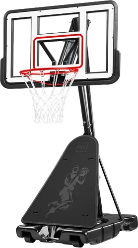 Miniatura 10 de Best Choice Products Aro de baloncesto regulador ajustable, portería portátil con tablero inastillable, retorno de bola, gel base