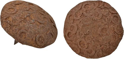 Miniatura 6 de Paquete de 50 clavos decorativos Iron Clavos de 1 pulgada, oxidado, acento decorativo para mejoras del hogar, persianas de granja, puerta de Rusted