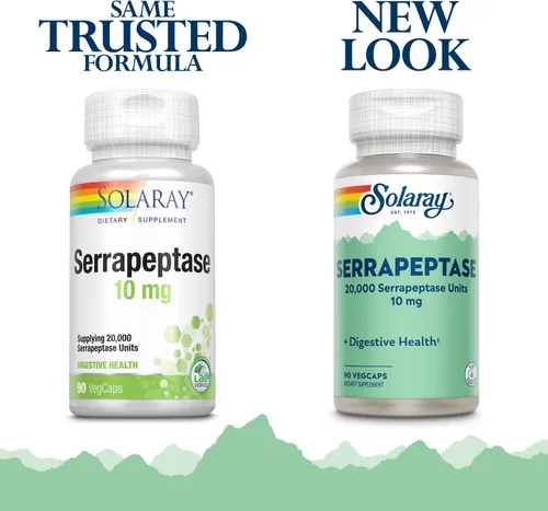 Miniatura 2 de SOLARAY Serrapeptasa 10 mg VCaps 90