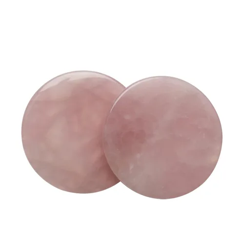 Miniatura 6 de Extensión de pestañas Jade Stone Round Injted Lash Adhesivo Palet Pegamento Palet para Mujeres Rosa (1 piezas)