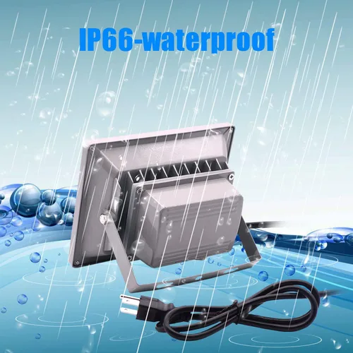 Miniatura 2 de Foco de paisaje LED RGB de 20 W, 16 cambios de color y flash de 4 modos, regulable, enchufe de cable de 5 pies, luz de inundación de seguridad